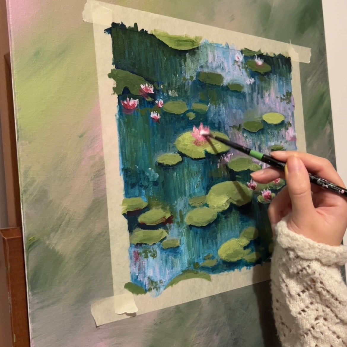 ‘Underwater Lilies II’ Original