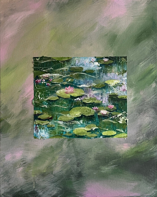 ‘Underwater Lilies Ii’ Art Print